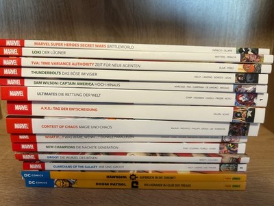15x Marvel + DC Comics | Nagelneu! 1x gelesen! Über 50% Sparen!