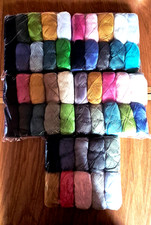 10 X 50G BALLS ROWAN SUMMERLITE FOUR PLY IN 10 COLOURS