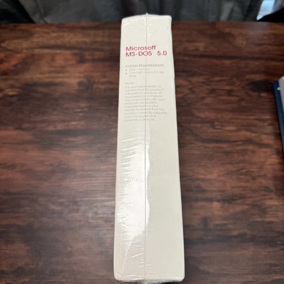 Parcorp Microsoft MS-DOS 5.0 Brand New Sealed - Image 4 of 4