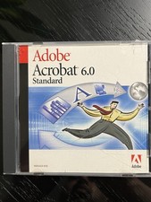 Adobe Acrobat 6.0 Standard Windows CD Software Product Key Code Serial Number