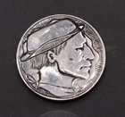 Hand‑Cut Buffalo Nickel – Modern‑Classic Mix - Hand Carved Hobo Nickel Engraving