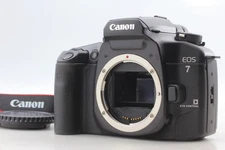 ⏯️[Top MINT ] Canon EOS 7 ELAN 7NE SLR 35mm Film Camera Black Body EF From JAPAN