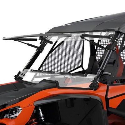2-IN-1 Flip Windshield Front Window For Honda Talon 1000X/1000R/1000X4 2019-2026
