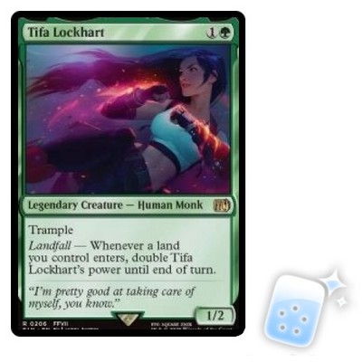 TIFA LOCKHART Final Fantasy FIN Magic MTG MINT CARD | eBay