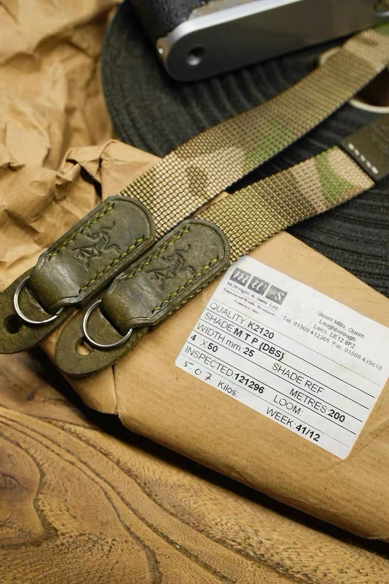 Rare Leica x ARCTERYX shoulder straps Genuine Limited Safari