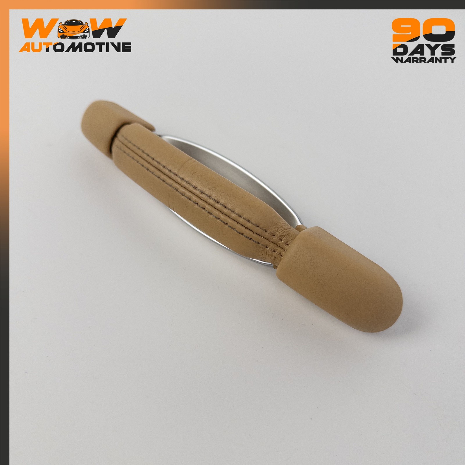 06-13 BENTLEY CONTINENTAL FLYING SPUR INTERIOR ROOF GRAB HANDLE BEIGE SET OEM