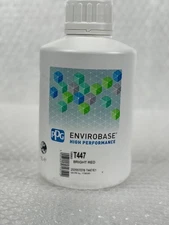 T447 1L PPG Envirobase High Performance Bright Red/Toner Free Shipping