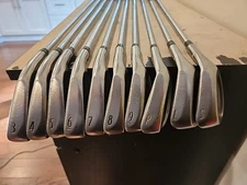 Titleist DCI 962 Iron Set 10 Clubs 3-Pw, Sw, & L - Precision Rifle FCM 6.0 Steel