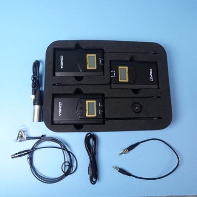 Comica CVM-WM100PLUS Wireless Microphone Receivers (No mics or batteries)