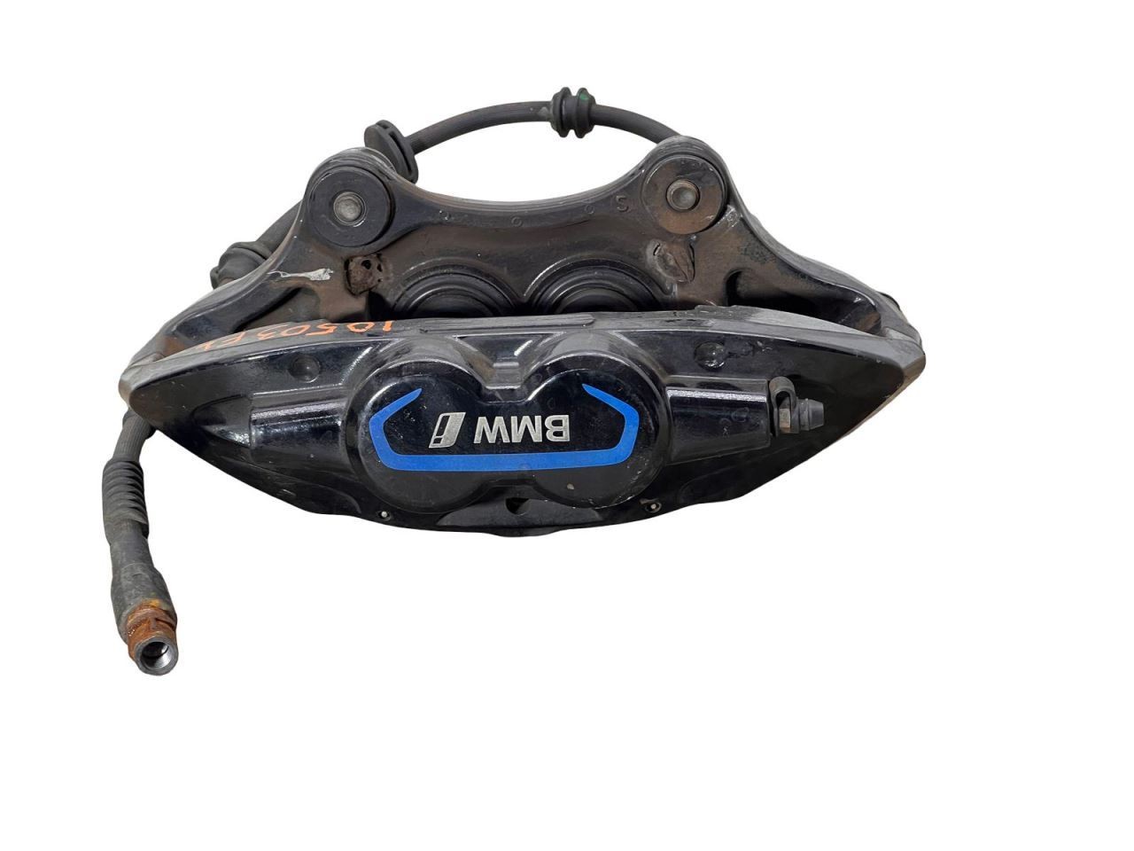 BMW i8 2019 Front Left Brembo brake caliper with pads Black