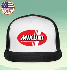 Mikuni Carburetors Blackwhite Trucker Hat Cap Adult Size Mikuni Carburetors Blackwhite Trucker Hat Cap Adult Size