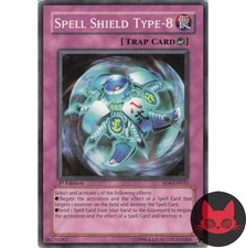 Yugioh Zauberschild Typ-8 SD4-DE031 Common 1. Auflage LP