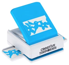 Creative Memories "Hummingbird & Flowers" Decorative Border Punch - NEW!