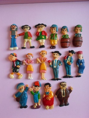 LOT 16 CHAVO DEL OCHO figure 3'' FRIDGE MAGNET CHESPIRITO DON RAMON bootleg 8