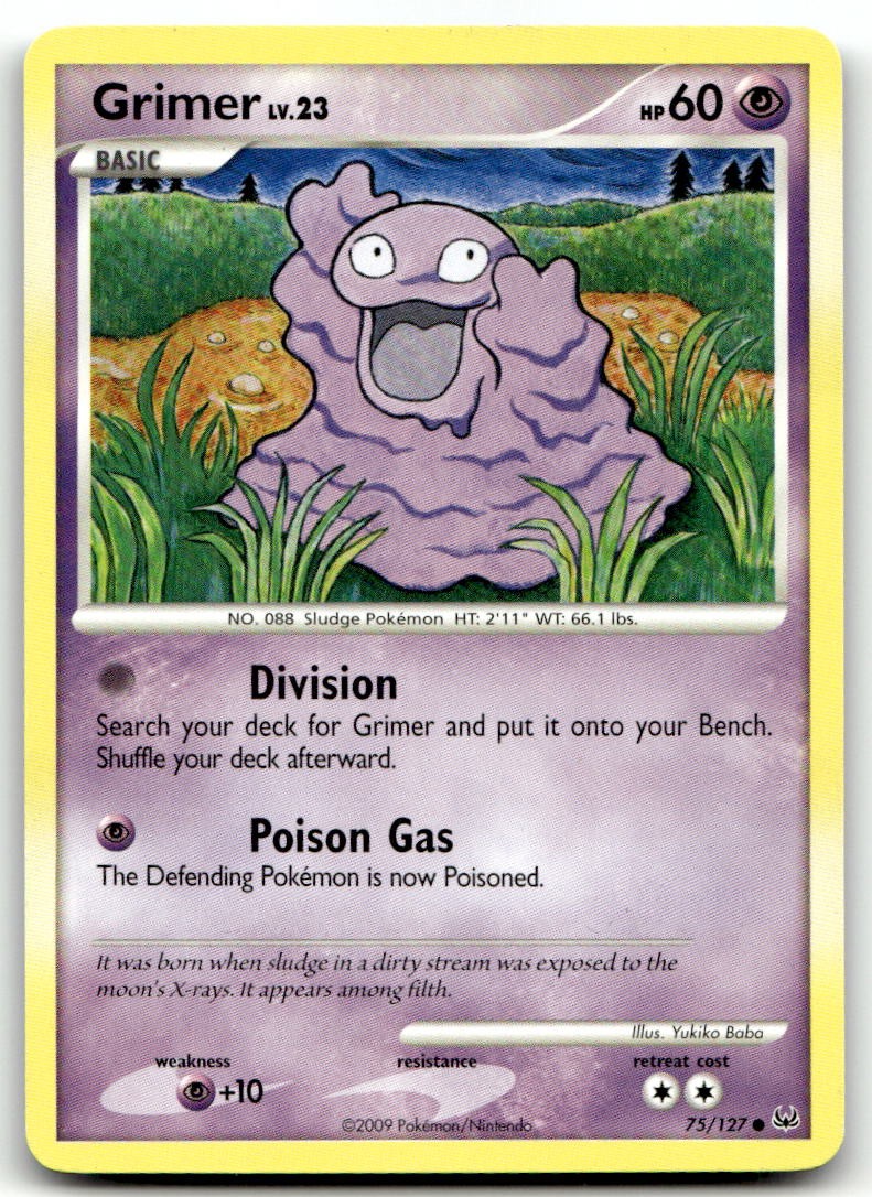 Grimer 75/127 Platinum Common