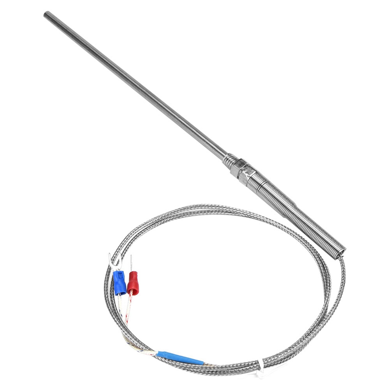M8 Thread Type K Thermocouple 150mm Probe Temperature Sensor☜