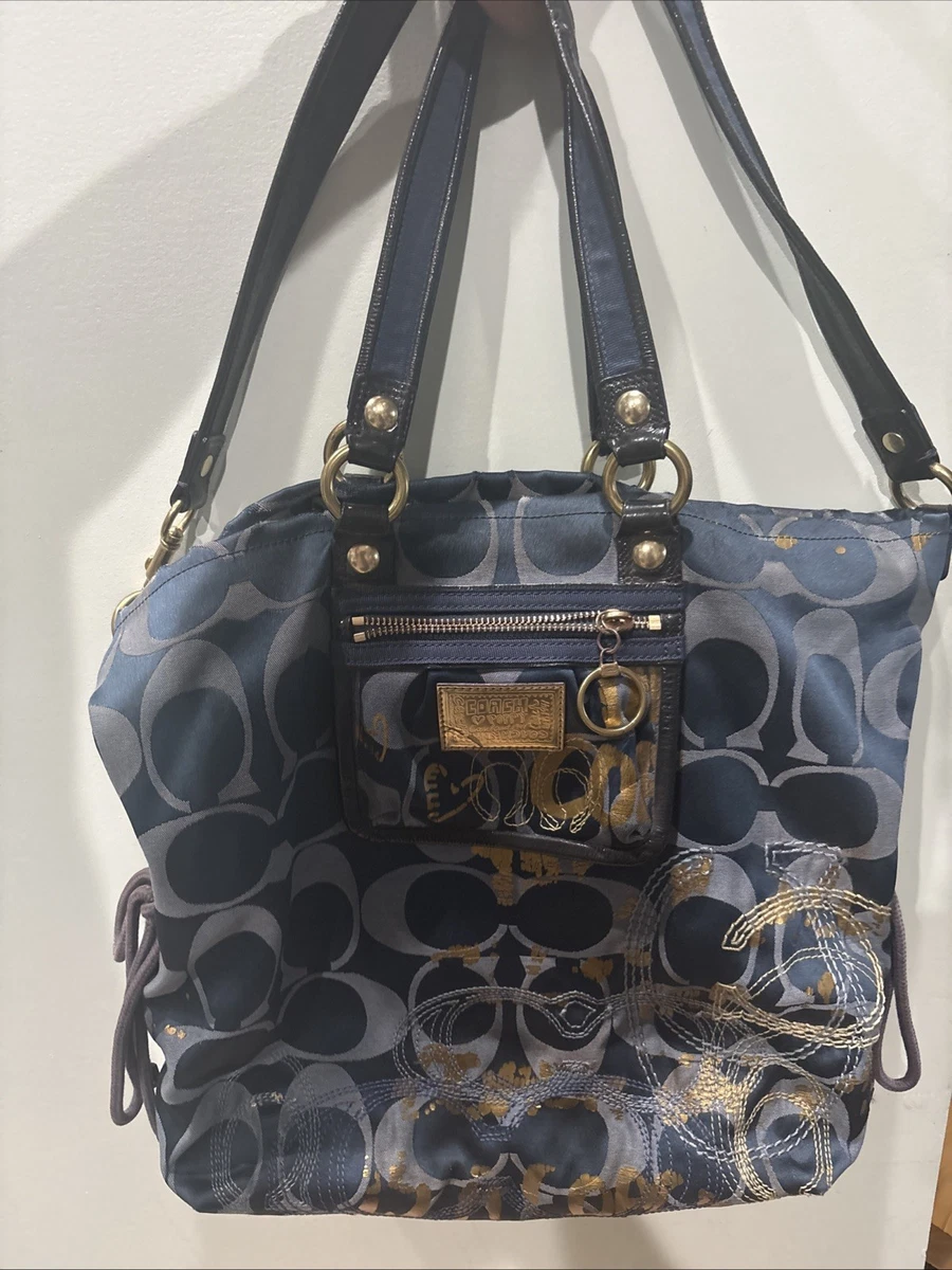 Coach Poppy Blue Bags & Handbags for Women for sale | eBay