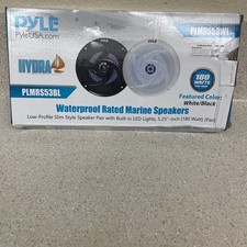 Pyle Waterproof Speakers PLMRS53BL
