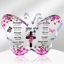 Christian Gifts for Women, Butterfly Inspirational Gifts for Friends, Religio...