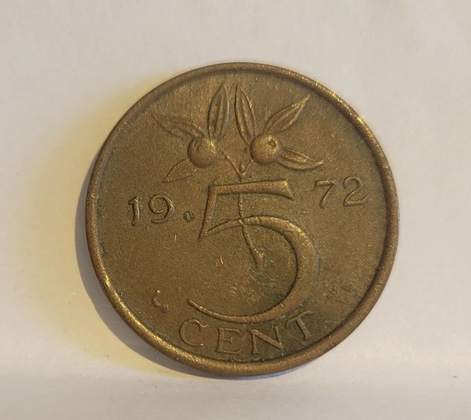 5 Cents (Juliana) 1972 Pays-Bas - TTB - Photo 1/2