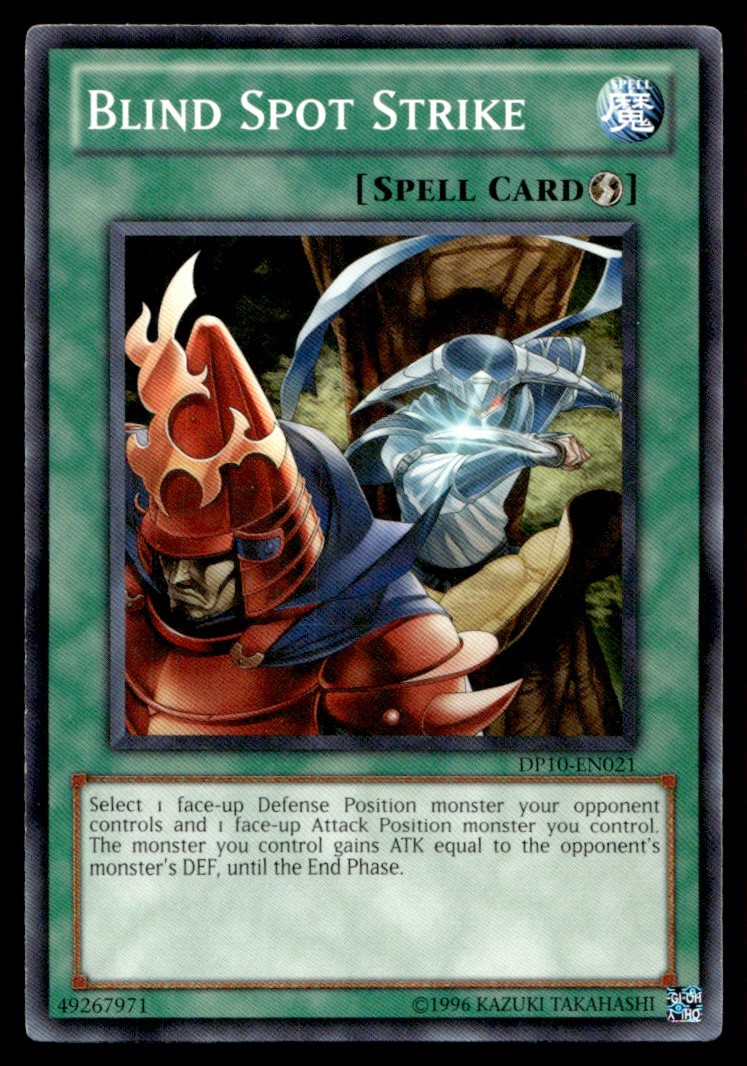 Blind Spot Strike - DP10-EN021 - YuGiOh