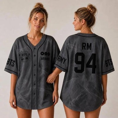 HOT!!! BTS K-Pop 2026 World Tour Jersey Concert Fan Merch