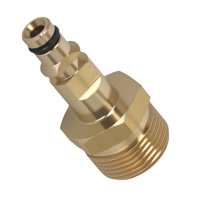 #ad 1* M22 14mm Quick Connect Adapter Brass for Karcher Pressure Washer New $11.35