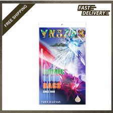 Product Image: Comic Book Sleeves Acid-Free Polypropylene Crystal Clear Resealable Bags 7.625 x