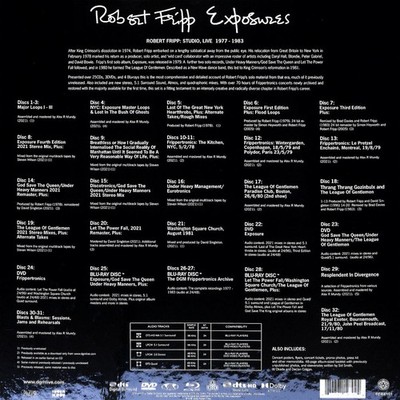 ROBERT FRIPP EXPOSURE: FOURTH EDITION NEW CD
