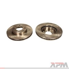 2x Maxgear 19-0928 Bremsscheibe Vorne für Seat Ibiza V KJ1 KJG Honda Civic V EG