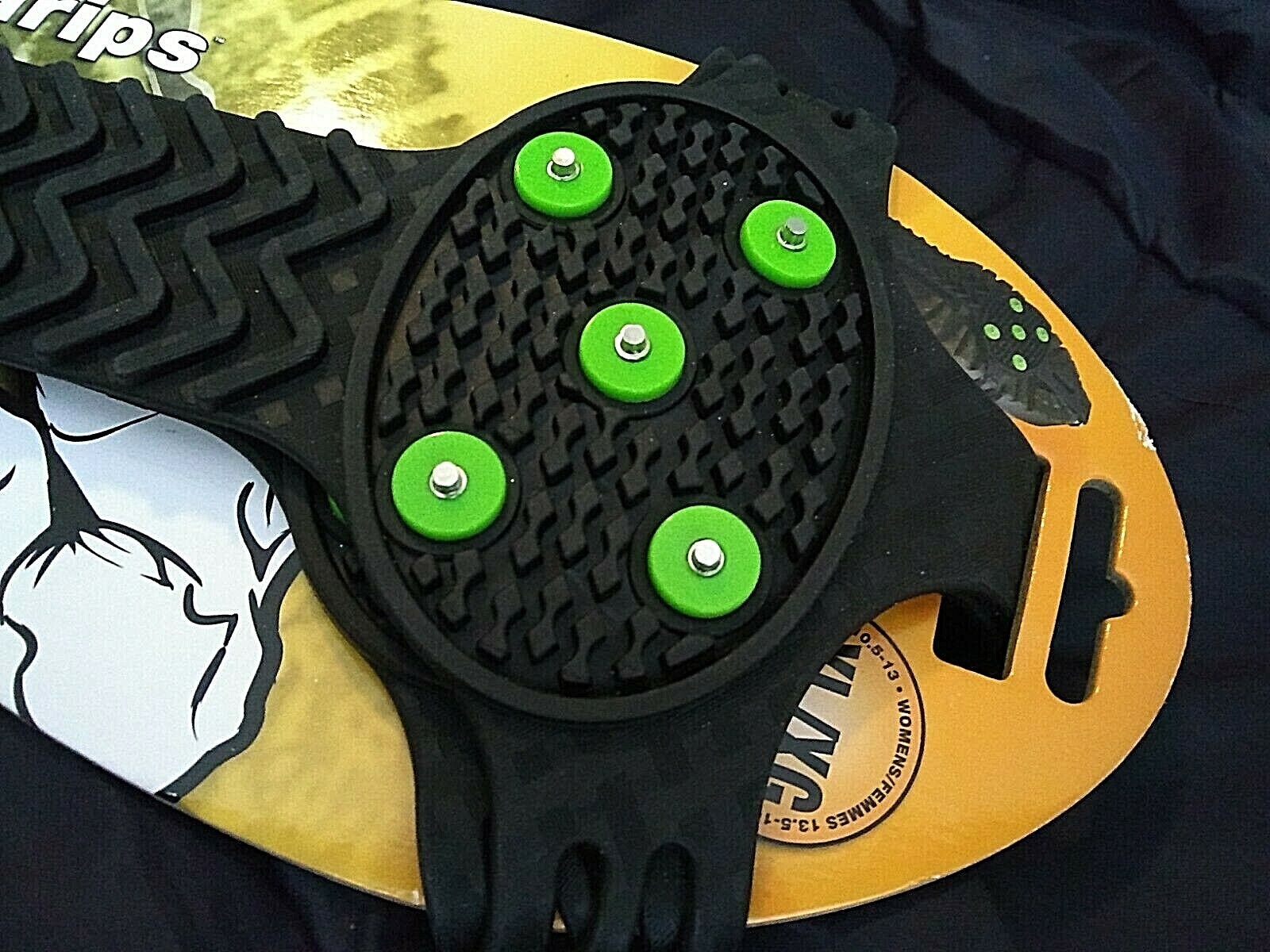 SNOW BROS SUPER Maxx Dry ''Ice Studs'' Boots Shoes SZ XL (1215