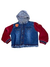 Joe Boxer Denim Hooded Jacket Boys 5T