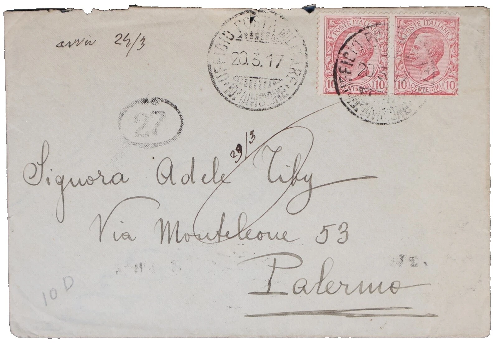 Cubierta usado SELLOS italiano