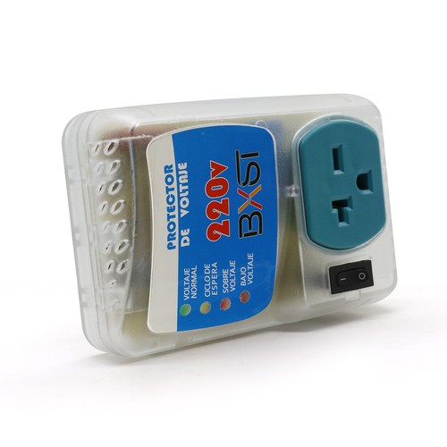 220V US Power Protector Surge 2 Pack Refrigerator Appliance Voltage Plug Sockets - Picture 2 of 6