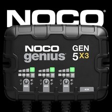 Noco Genius Gen5x3 3-bank 15a 5abank 12v Onboard Marine Battery Charger