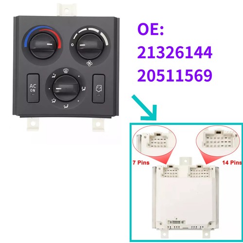 A/C Climate Control Unit Replacement For Volvo Truck VNL 2003-2024 21326144 - Picture 8 of 11