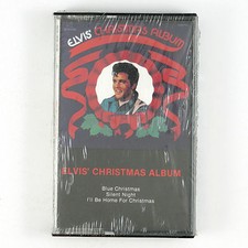 ELVIS PRESLEY Elvis' Christmas Album CASSETTE 1998 ROCK SEALED/UNPLAYED