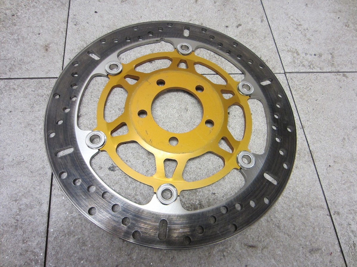 90-93 KAWASAKI NINJA ZX6 ZX600D FRONT LEFT RIGHT BRAKE ROTOR 90-93 KAWASAKI NINJA ZX6 ZX600D FRONT LEFT RIGHT BRAKE ROTOR