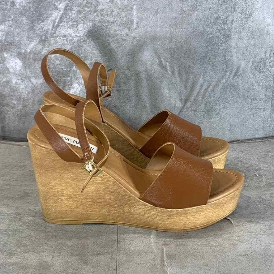 Steve Madden Cognac Wedge Shoes Steve Madden Women's Cognac