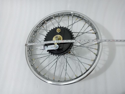 Fit For Royal Enfield Complete Front And Rear Half Width Wheel Assembly - Picture 18 of 22