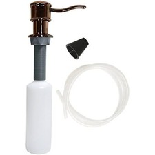 DANCO 10042 Soap Dispenser with Curved Nozzle, 1-Pack, Oil Rubbed Bronze