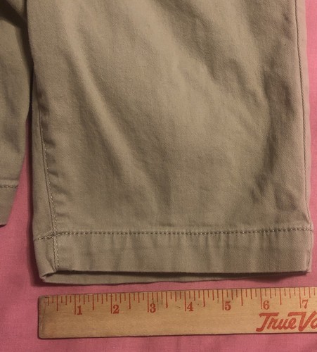 Kids Khaki School Uniform Shorts Size 12 Adjustable Waist Item #1140 - Picture 11 of 11