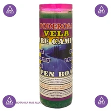 Veladora Preparada Abre Caminos - Fix Scent Candle Open Roads - 7 Days Cocktail 