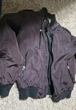 Schott nyc cafe Rare racer Vintage  Easy Antracite Sz Large  Rare JACKET StunniG