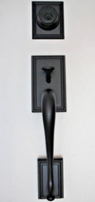 Schlage Addison Outside Handleset Matte Black...