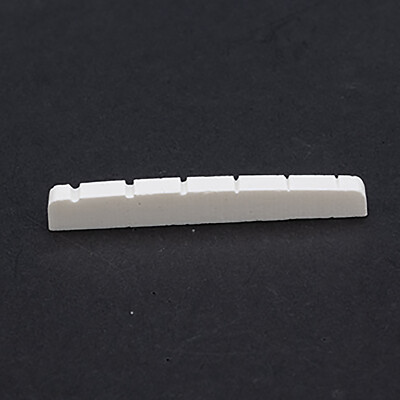 1 Pcs BONE 42/43mm Nut For Fender SQ Strat Tele Replacement Electric Guitar