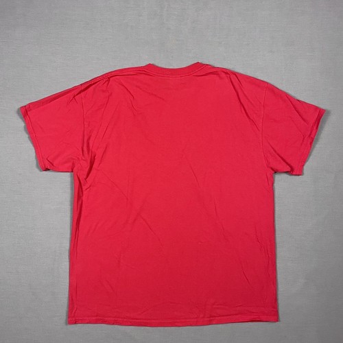 Blink 182 T-Shirt Mens XL Local Crew 2016 Tour Red Bunny Logo Band Tee RARE - Picture 4 of 9