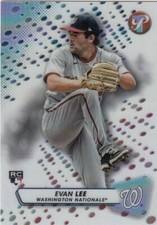 EVAN LEE TOPPS PRISTINE ROOKIE REFRACTOR RC WASHINGTON NATIONALS #121 2023 23