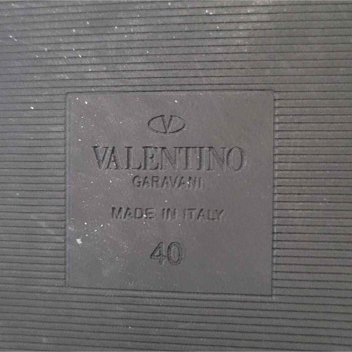Valentino Sandals Black Olive NEW NIB size 40 Men display picture 1
