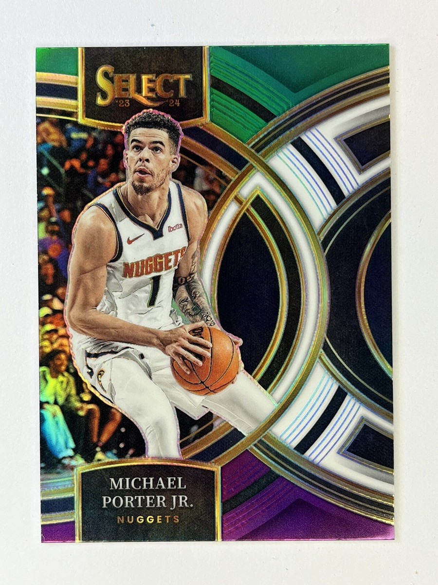 Michael Porter Jr. 2023-24 Panini Select Tri Color Prizm
